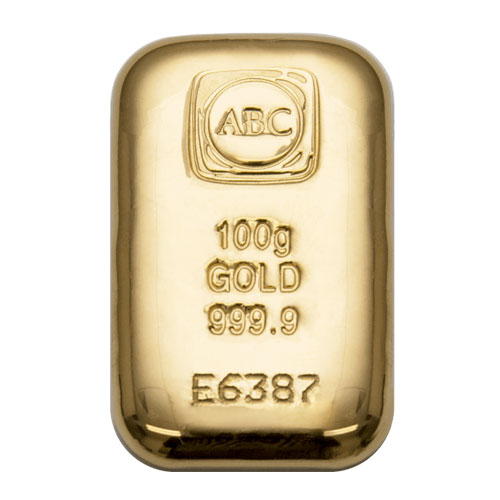 100gram Pamp Gold Minted Fortuna bar 999.9